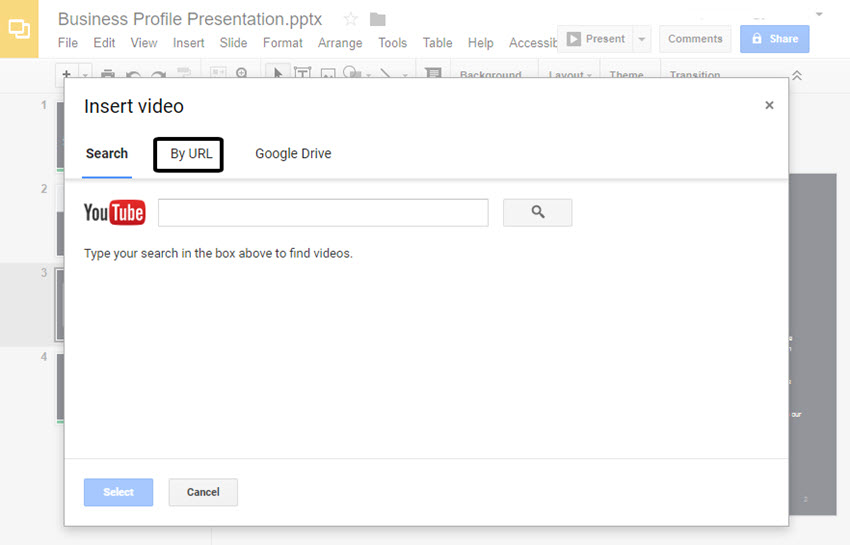 How to Add YouTube Video to Google Slides Presentations